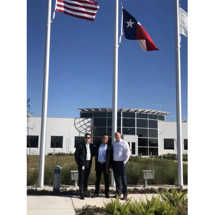 Our engineers visit the new TOOL-FLO factory